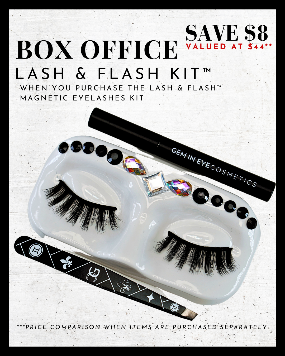 BOX OFFICE Magnetic Eyelashes 
