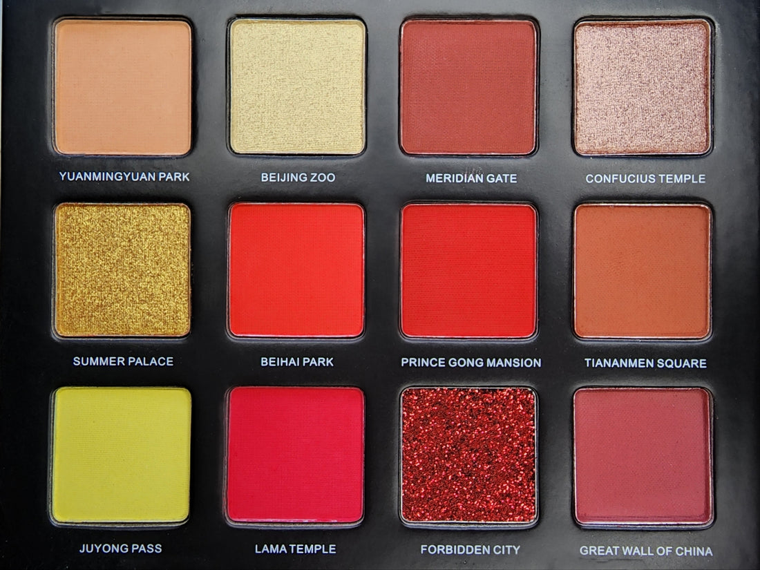 BEIJING the VIVID RED PALETTE